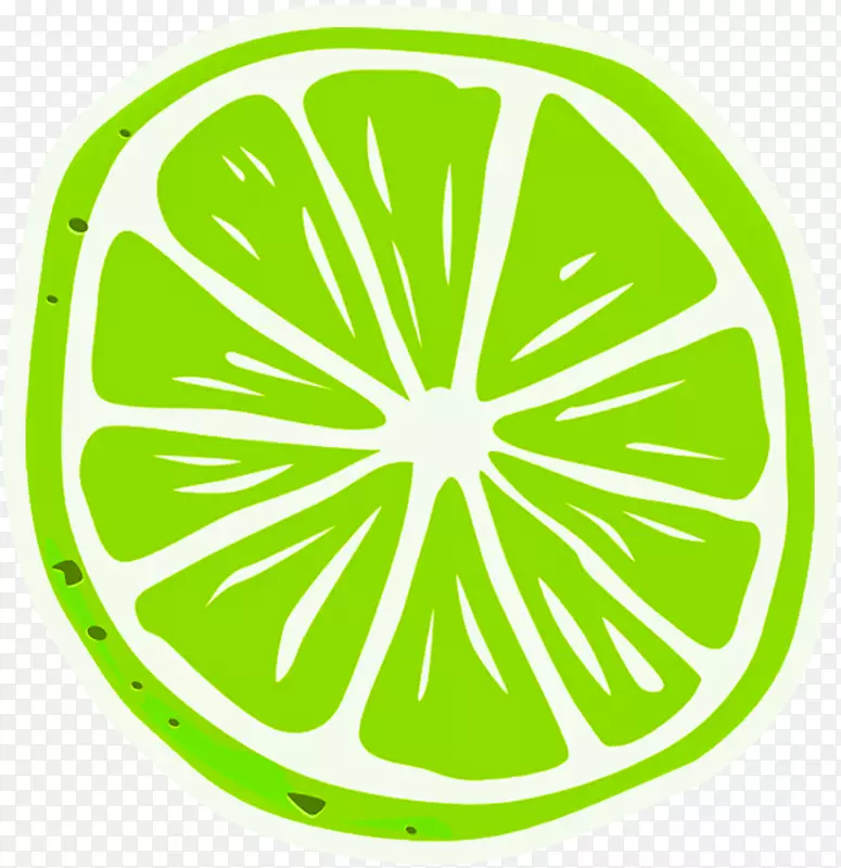 柠檬酸橙饮料关键的酸橙派夹艺术绿色和无污染的食物