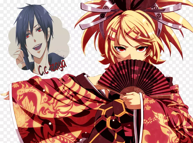 Kagamine rin/len Soualoid Hatsune Miku桌面壁纸-Hatsune Miku