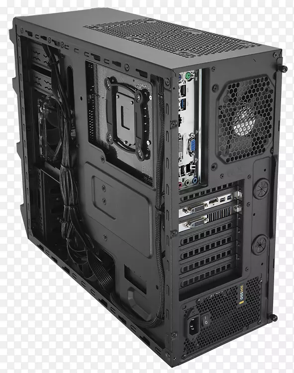 电脑机箱和外壳电源装置ATX电石系列空气540 Corsair部件.膝上型电脑