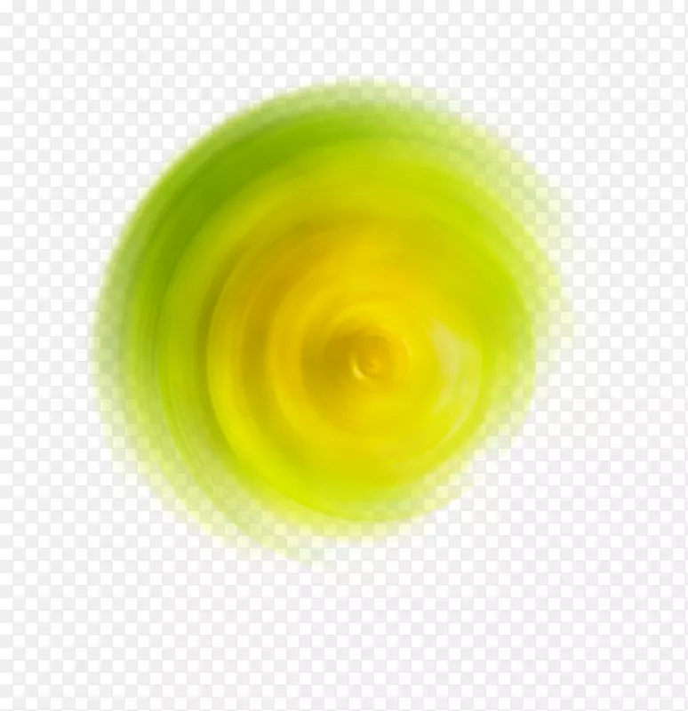 圆绿色螺旋圆
