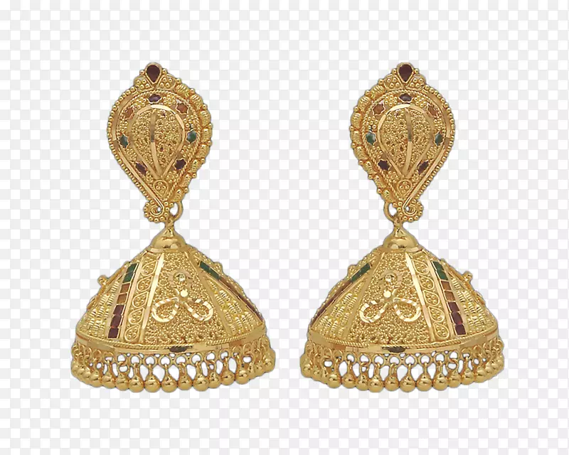 耳环纳瑟拉珠宝项链g。r。Thanga Maligai-珠宝