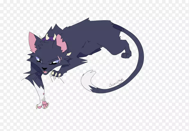 猫武士画鸟猫