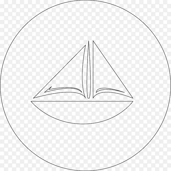 三角点白线艺术-香粽子龙舟