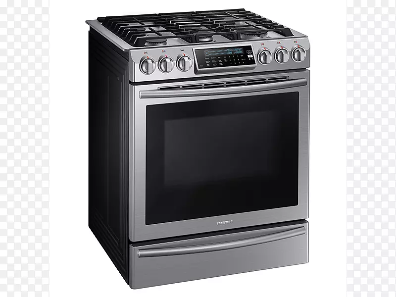烹调炉灶nx58h9950 ws(30英寸滑动式煤气炉灶)三星厨师nx58h9500 w-燃气家用电器-烤箱