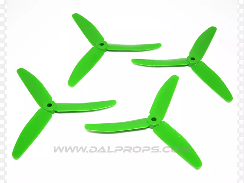 Dal绿色螺旋桨彩色多转子-两对保持架