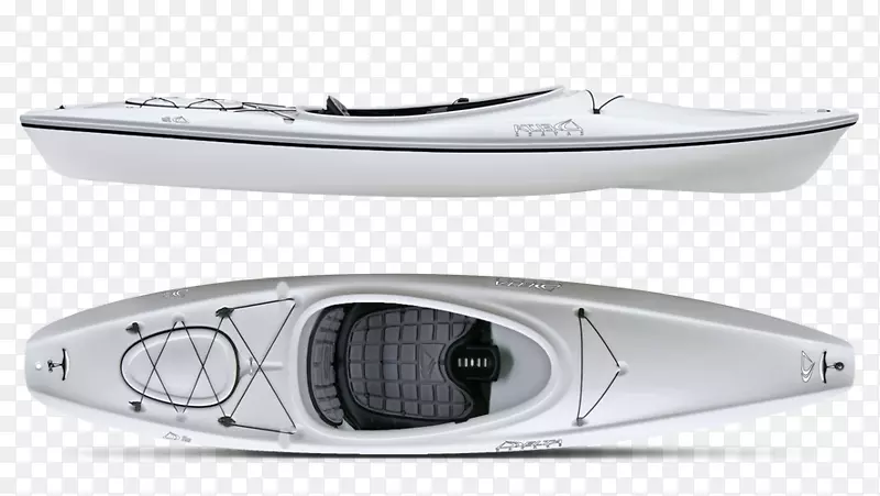 划船独木舟三角洲航线划桨.无扣的过度装饰设计