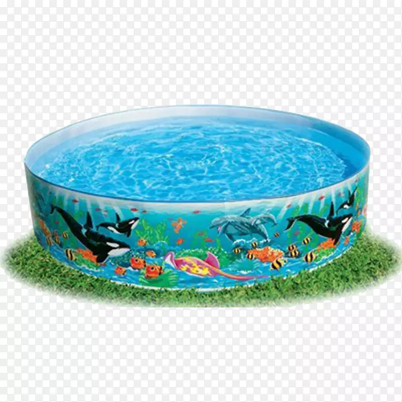 游泳池，可充气后院塑料浴缸