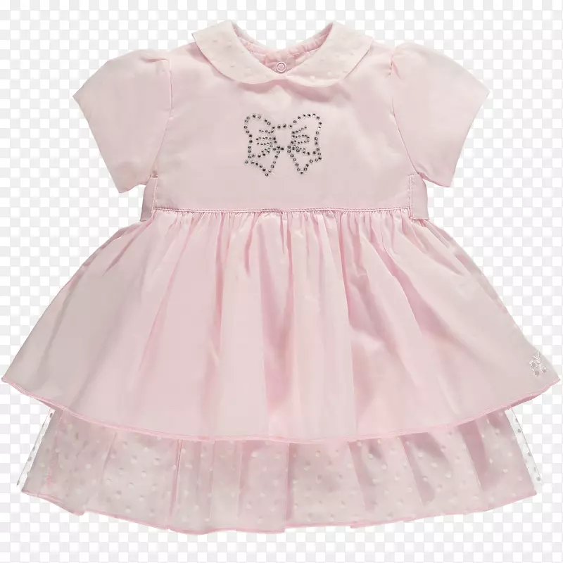粉色连衣裙袖子裤-婴儿裙
