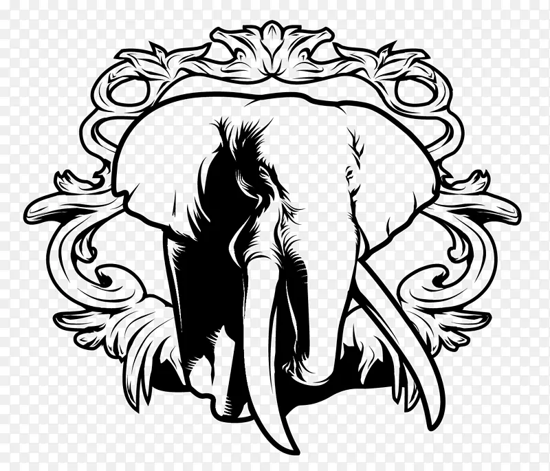 大象艺术品-泰国象