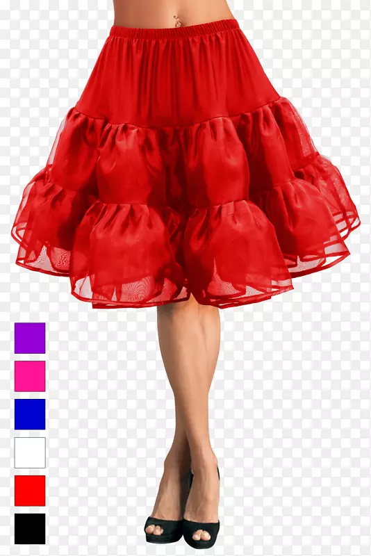 20世纪50年代滑移衬裙-连衣裙