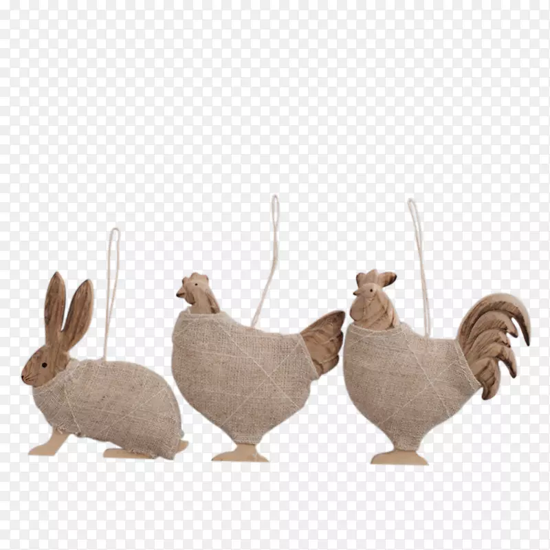 家庭兔子魅力及吊坠复活节鸡衣配件
