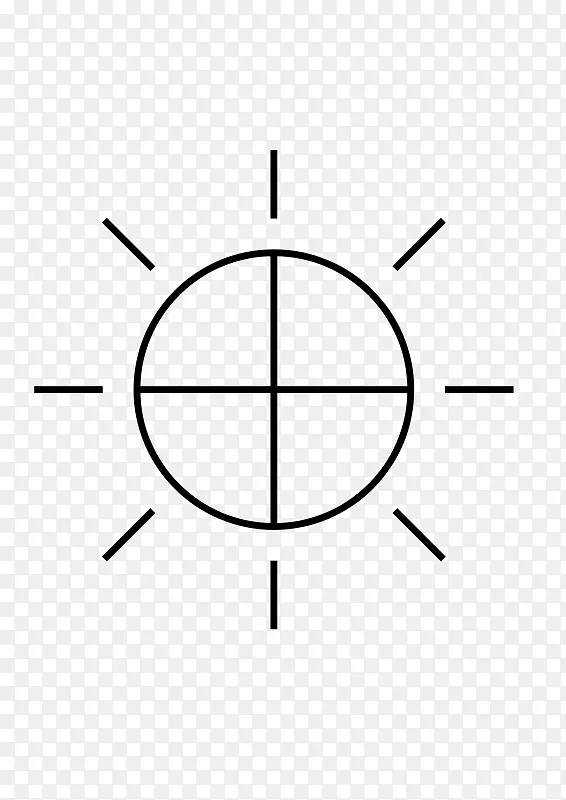 太阳符号计算机图标剪贴画太阳体病原体的