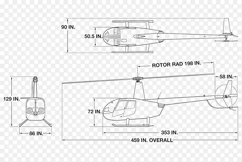 鲁宾逊R44罗宾逊直升机公司R22鲁滨逊R66-直升机