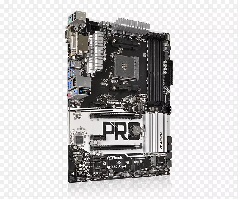 Socket AM4主板atx asRock ab350pro4cpu套接字
