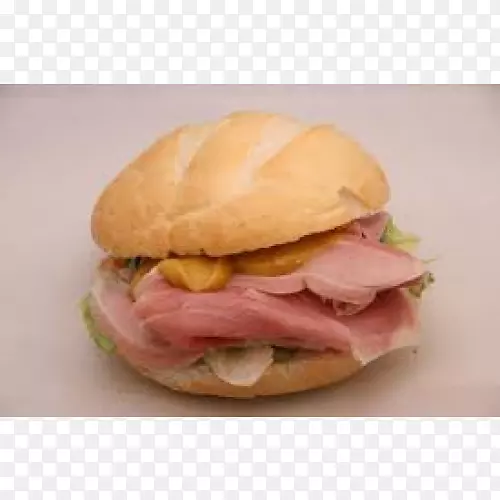 滑块火腿和奶酪三明治芝士汉堡潜艇三明治-火腿