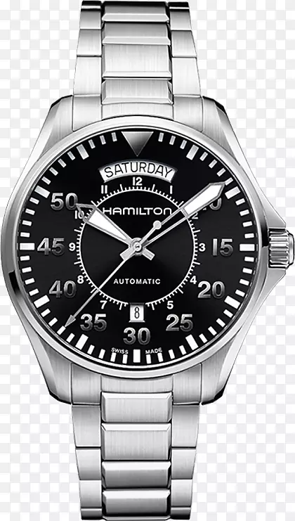 汉密尔顿卡其航空飞行员汉密尔顿手表公司0506147919珠宝手表
