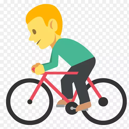猜猜看骑自行车的人-表情符号