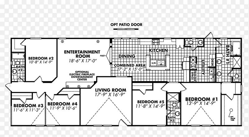 住宅平面图预制住宅卧室制造房屋-房屋