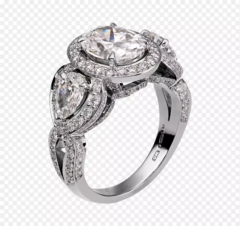 订婚戒指，结婚戒指，钻石切割珠宝.结婚戒指