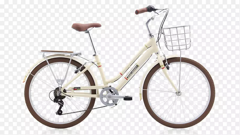 城市自行车巴塔夫斯自行车架跨过车架自行车