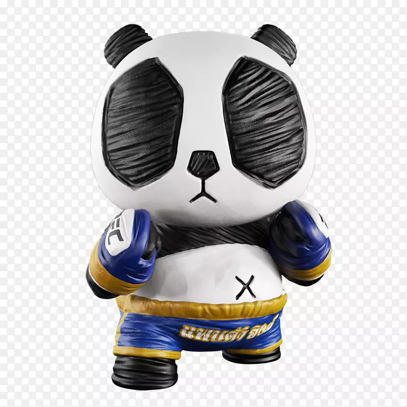 强大的jaxx大熊猫拳击墨迹泰国组合图标