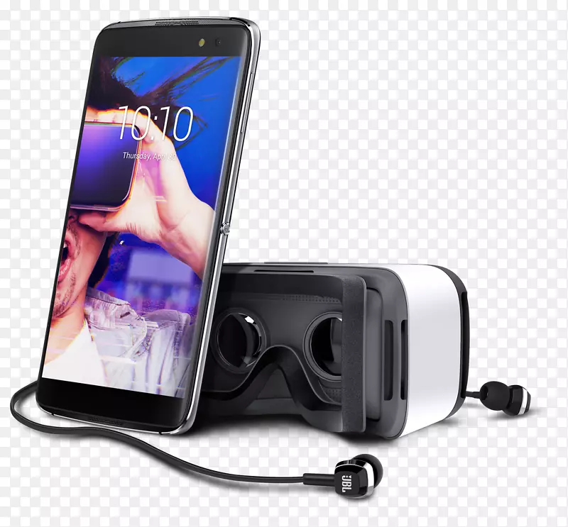 虚拟现实耳机阿尔卡特手机黑莓dtek 50阿尔卡特偶像4s智能手机-智能手机