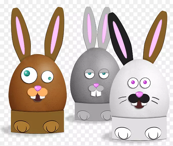 复活节兔子欧洲兔子复活节彩蛋-复活节