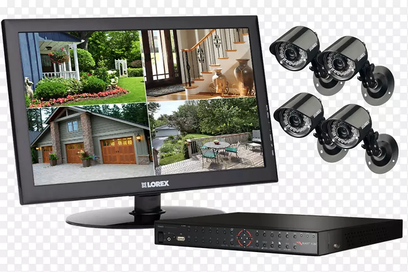无线安全摄像机-闭路电视监视、安全警报和系统家庭安全.照相机