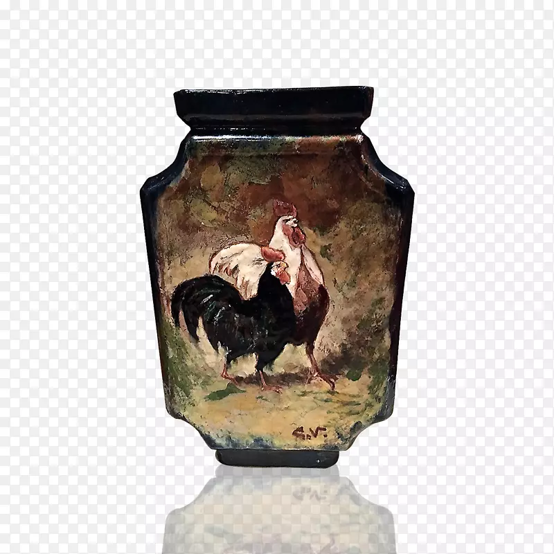 公鸡花瓶陶瓷花瓶