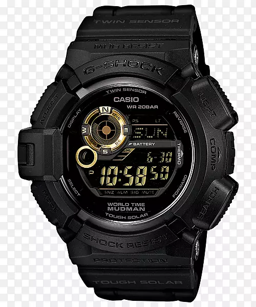 卡西欧g-休克g 9300太阳能手表