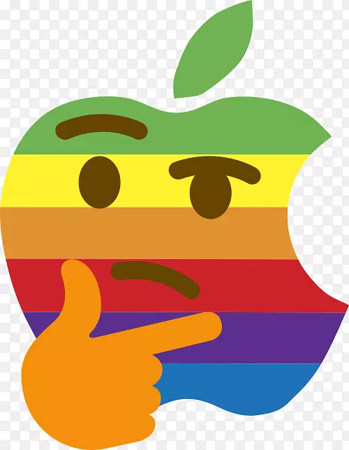 苹果标志认为不同的剪贴画-苹果