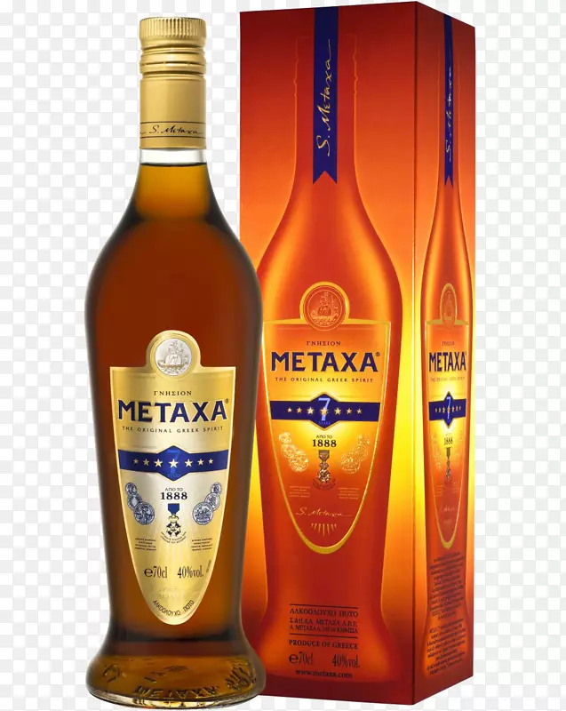 Metaxa蒸馏饮料白兰地酒利口酒