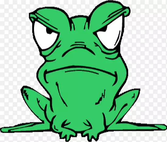 蟾蜍蛙画夹艺术-青蛙
