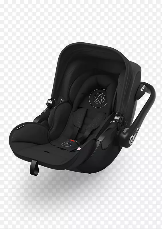 婴儿和蹒跚学步的汽车座椅ISOFIX-黑色西装和创造性组合的头部