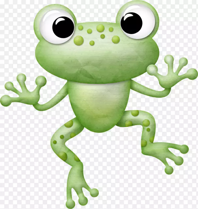 青蛙(Rranas)可爱的木头青蛙剪贴画青蛙