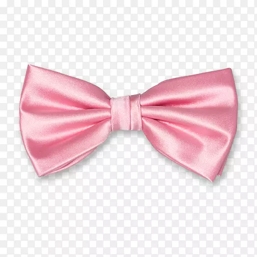 领结领带缎子粉红色结缎
