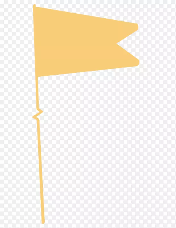 线三角形-悬挂旗帜