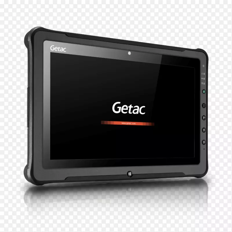 凹凸不平的笔记本电脑Getac F 110-膝上型电脑