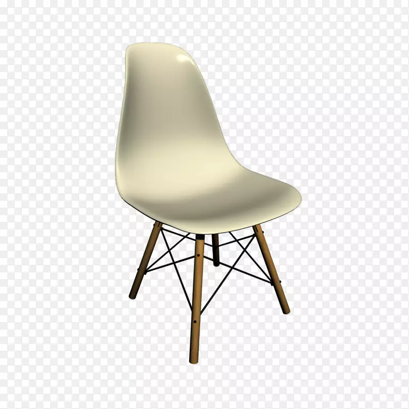 伊姆斯休闲椅查尔斯和雷埃姆斯维特拉伊姆斯玻璃纤维扶手椅木材板座椅顶部视图