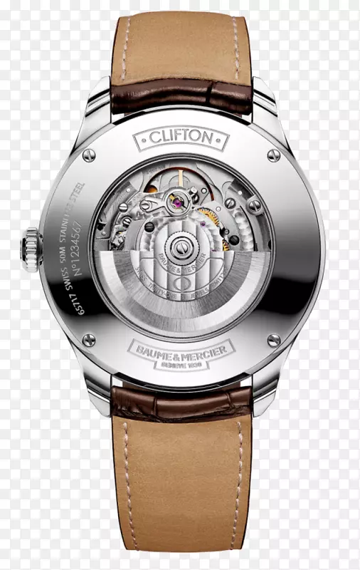 Baume et Mercier自动手表底座世界表带表