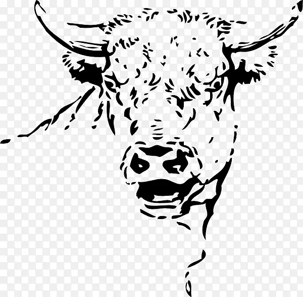 卡姆格牛，赫里福德牛，婆罗门牛，公牛剪贴画