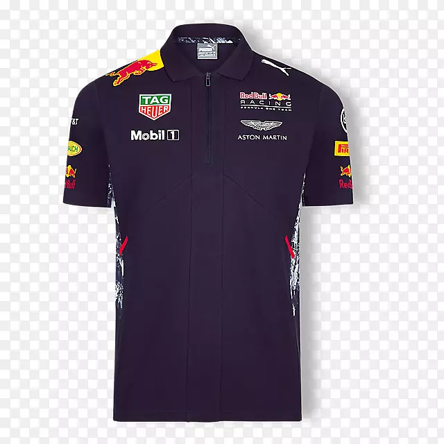 红牛队2017年F1世界冠军t恤马球衫t恤