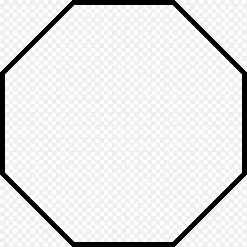 八角形正多边形剪贴画-六边形奖持有人