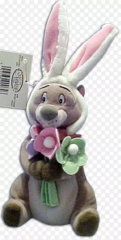 复活节兔子毛绒玩具复活节