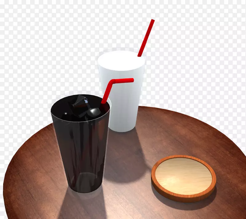 咖啡杯塑料玻璃