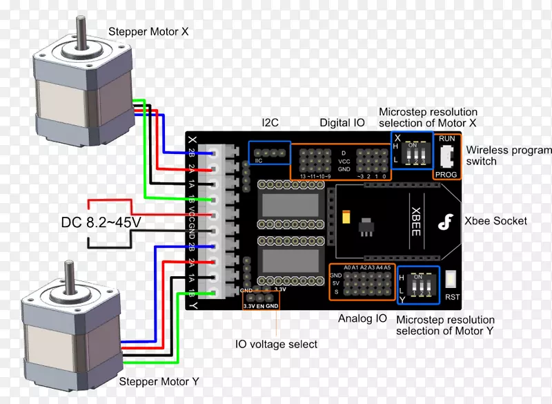 步进电机Arduino电机控制器电动机h桥