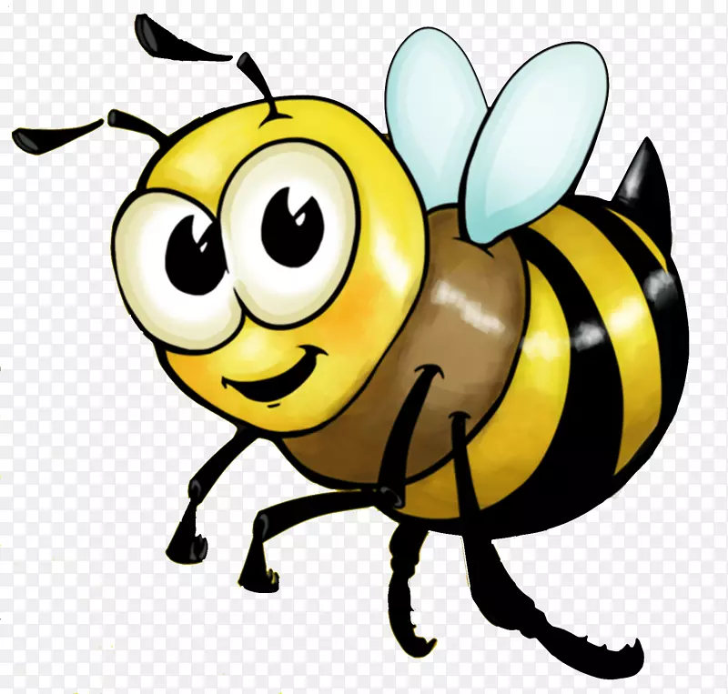 蜜蜂蜂巢剪贴画-蜜蜂