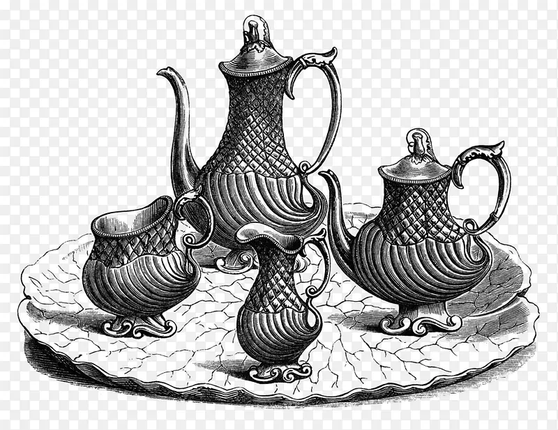 茶具咖啡茶壶夹艺术茶文化