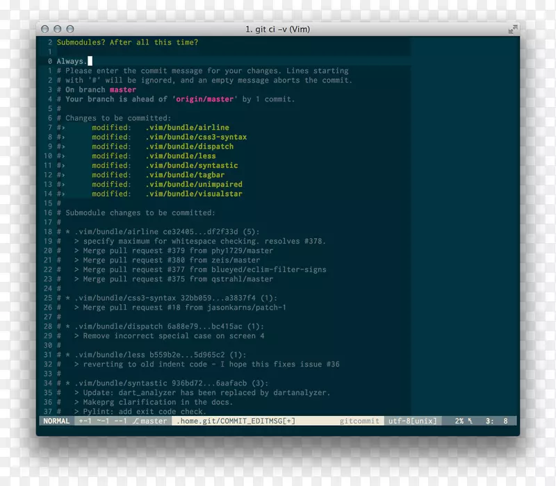 vim插件gitHub linux集成开发环境-徒手街头拍摄