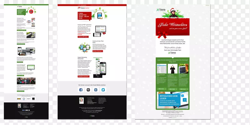 展示广告品牌电子邮件营销技术感图像模板下载